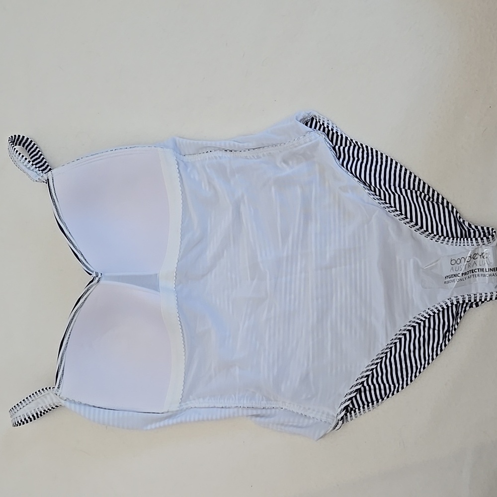 NWT Size 12/US One-Piece Swim Striped Swimsuit NWT - Picture 5 of 9